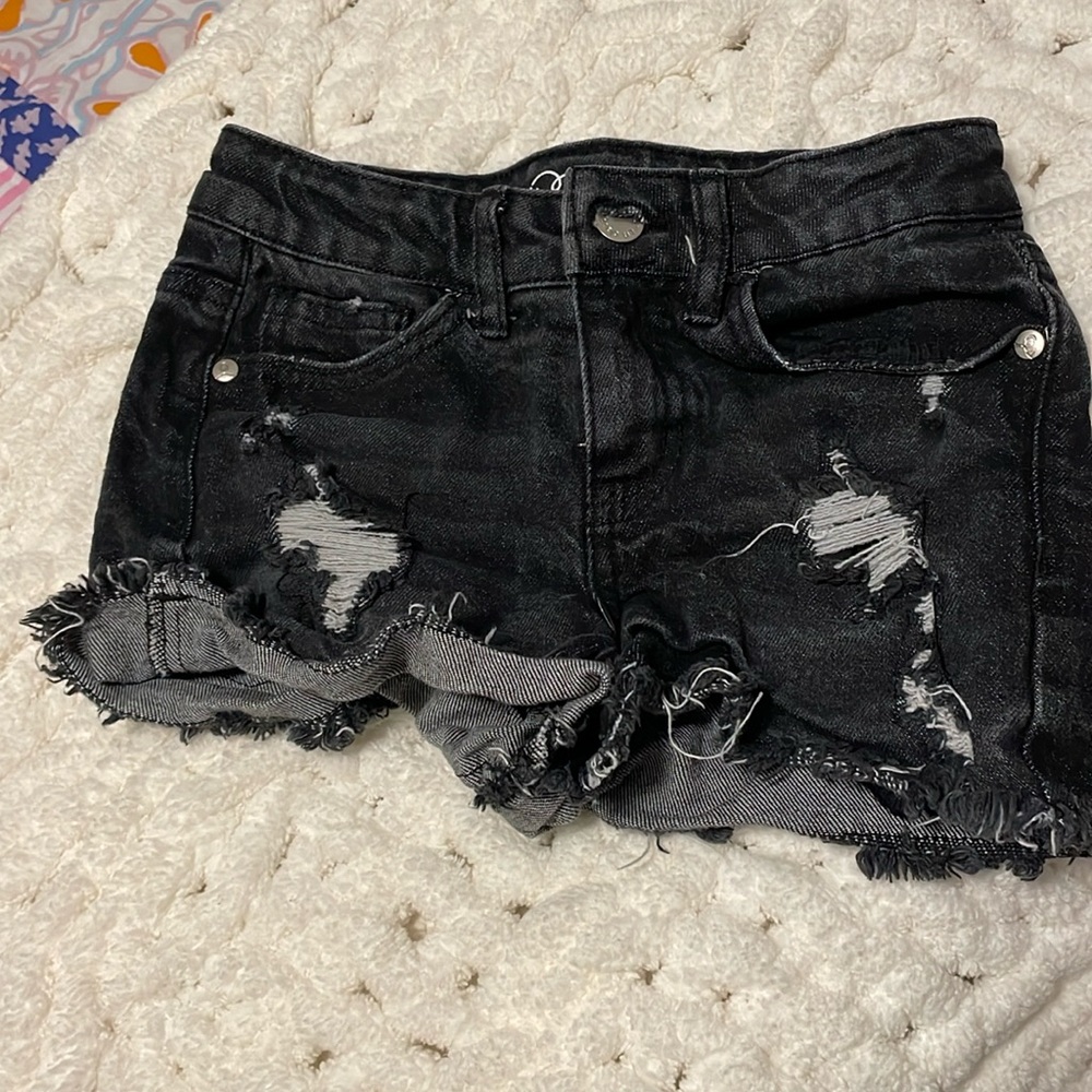 Target Black Jean Shorts